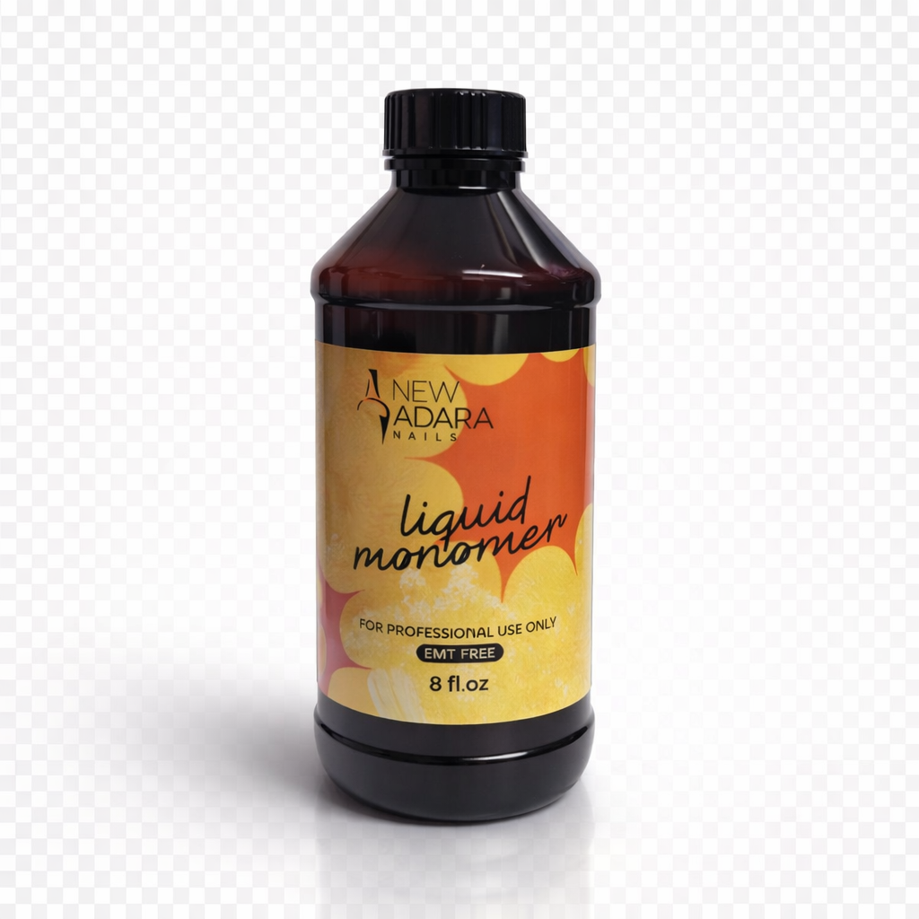 New Adara Nails Liquid Monomer DMPT Free A-NM8 8 oz
