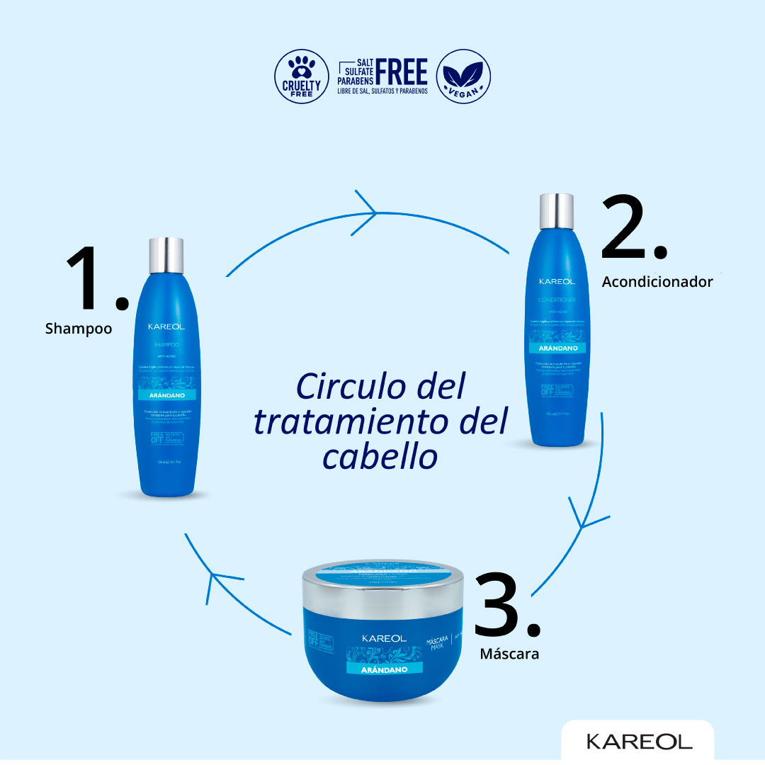 KAREOL ARANDANO ACONDICIONADOR 10.1OZ 384021000