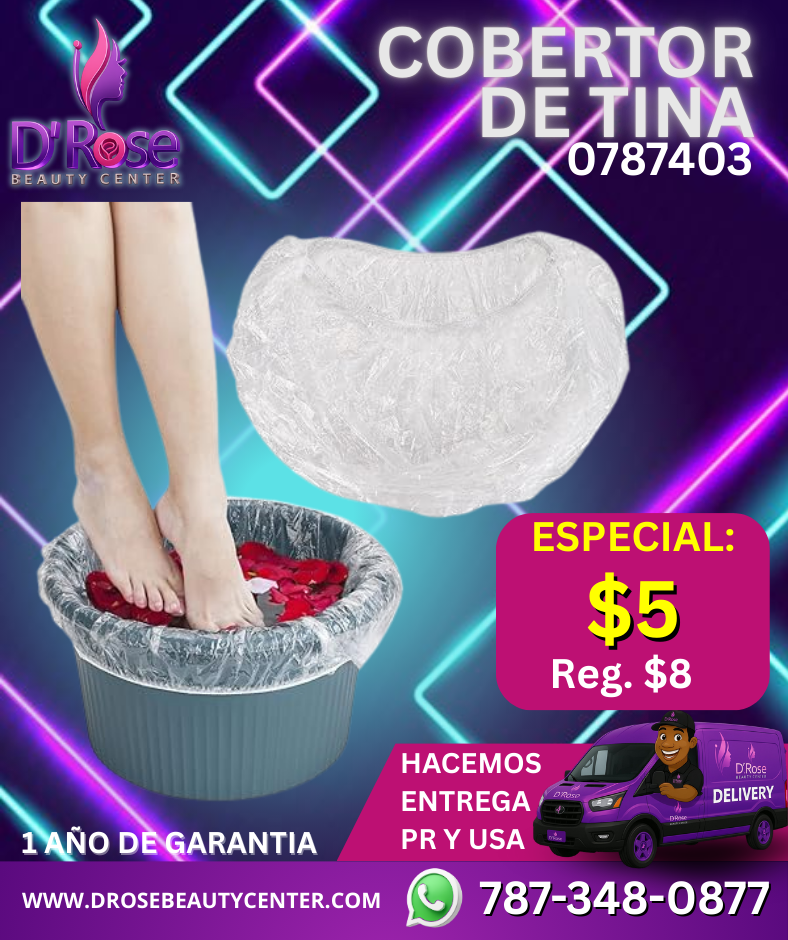 Beauty Style Cobertor de Plastico para Tina de Pedicura 0787403