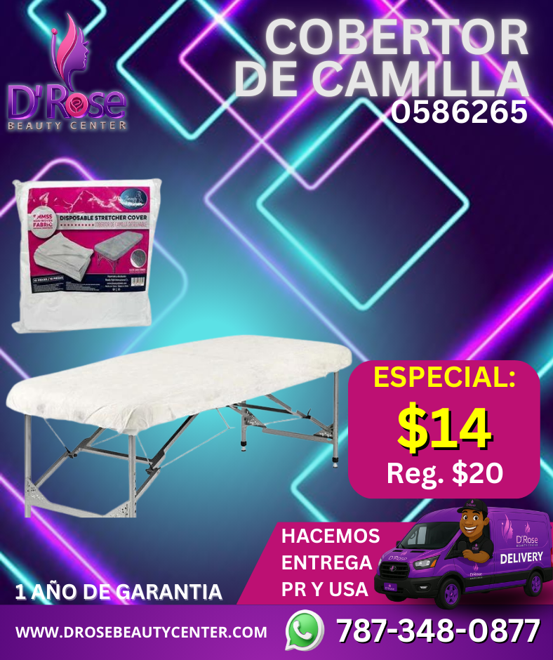 💆♀️ BEAUTY STYLE – Cobertor de Camilla Desechable 0586265 (10 unidades) Higiene • Protección • Comodidad