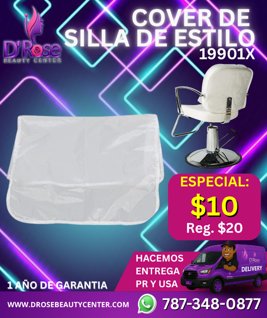 🪑 COVER PLÁSTICO HEAVY DUTY PARA RESPALDO DE SILLA – 19901X