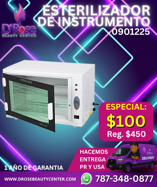 Beauty Style Esterilizador para Estilista, Barbero o Esteticista 0901225