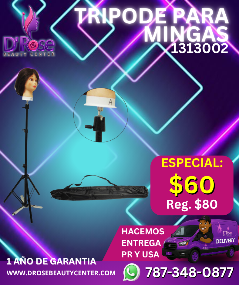 TRÍPODE PARA MINGAS BEAUTY STYLE 1313002