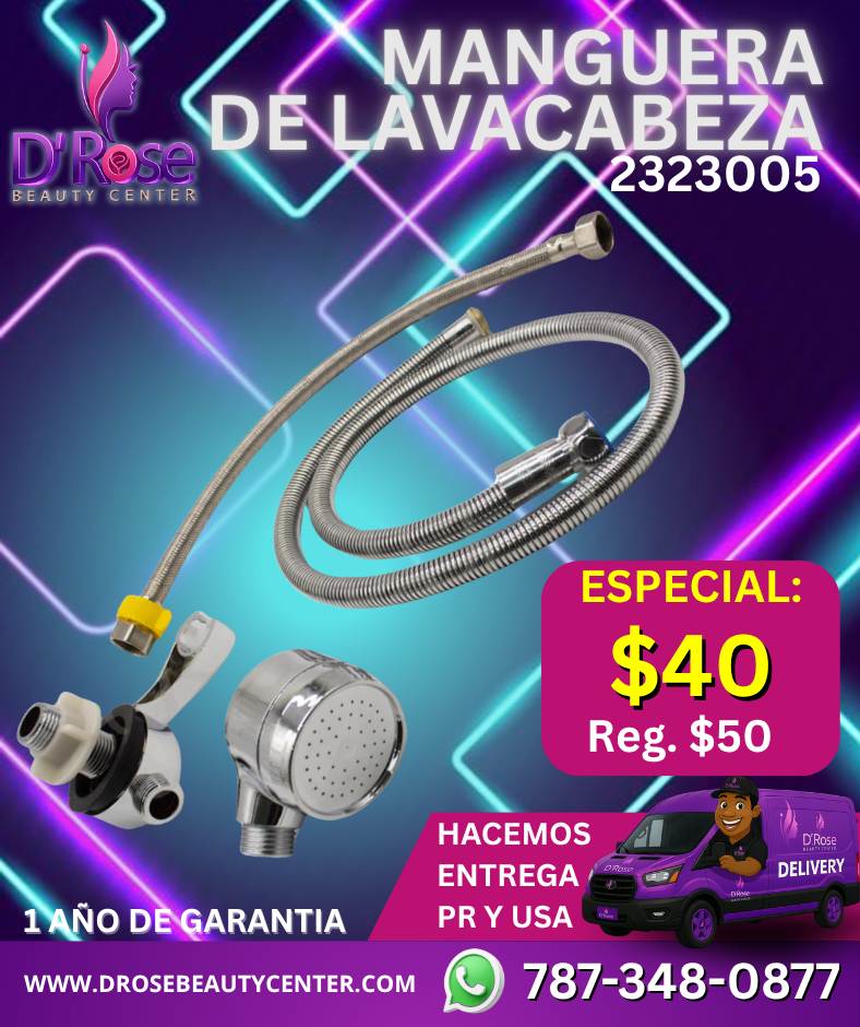 MANGUERA PROFESIONAL PARA LAVACABEZA BEAUTY STYLE 2323005