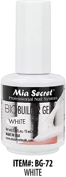💅✨ Mia Secret® BIO BUILDER GEL WHITE 0.5 oz (15 ml) (BG-72) — Gel Constructor Profesional para Dipping y Extensiones ✨💅ipping y Extensiones Sin Monómero ✨💅 (Copy)