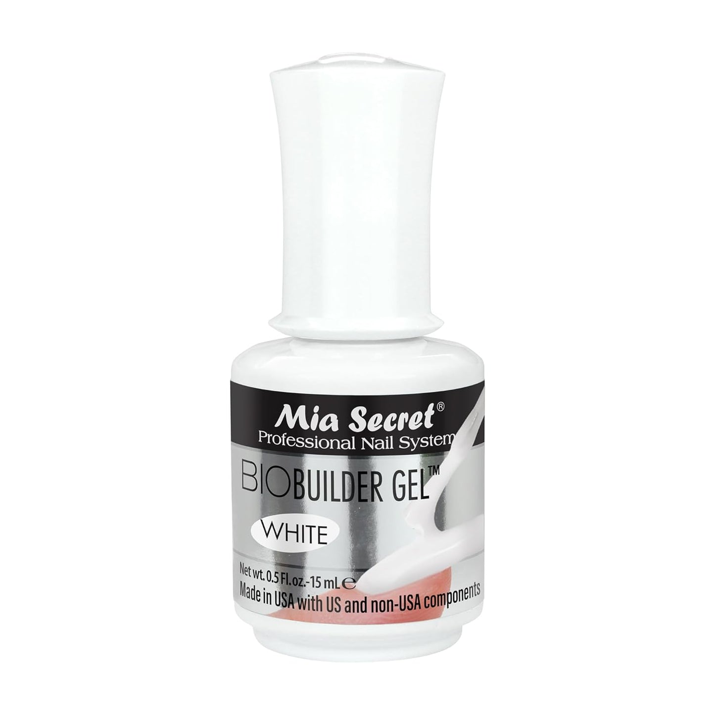 💅✨ Mia Secret® BIO BUILDER GEL WHITE 0.5 oz (15 ml) (BG-72) — Gel Constructor Profesional para Dipping y Extensiones ✨💅ipping y Extensiones Sin Monómero ✨💅 (Copy)