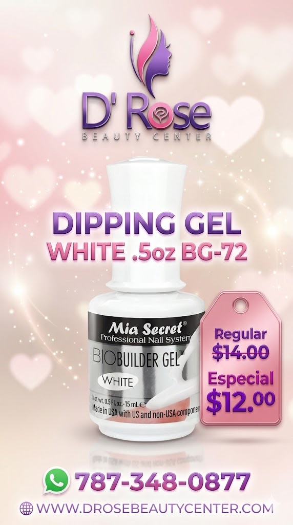 💅✨ Mia Secret® BIO BUILDER GEL WHITE 0.5 oz (15 ml) (BG-72) — Gel Constructor Profesional para Dipping y Extensiones ✨💅ipping y Extensiones Sin Monómero ✨💅 (Copy)