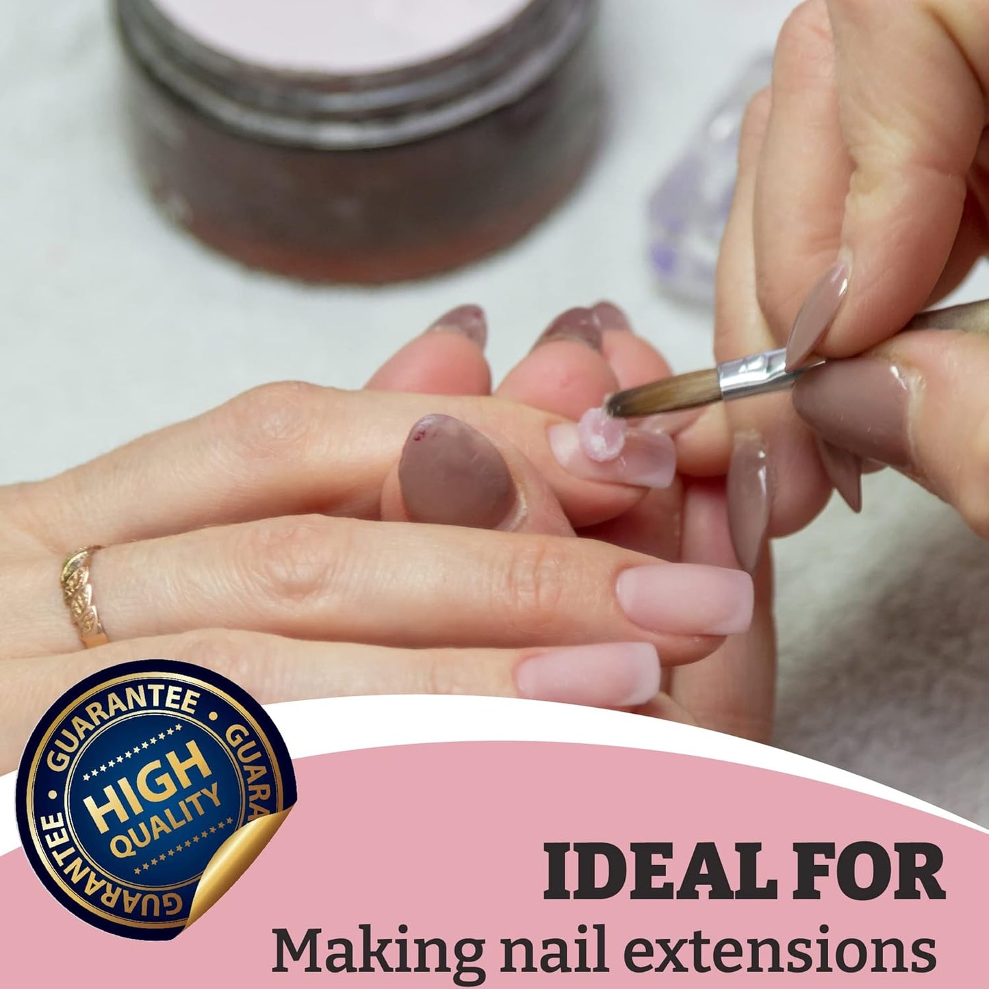 💅✨ Mia Secret® BIO BUILDER GEL Frosted Pink 0.5 oz (15 ml) (BG-73) — Gel Constructor Profesional para Extensiones y Escultura de Uñas ✨💅