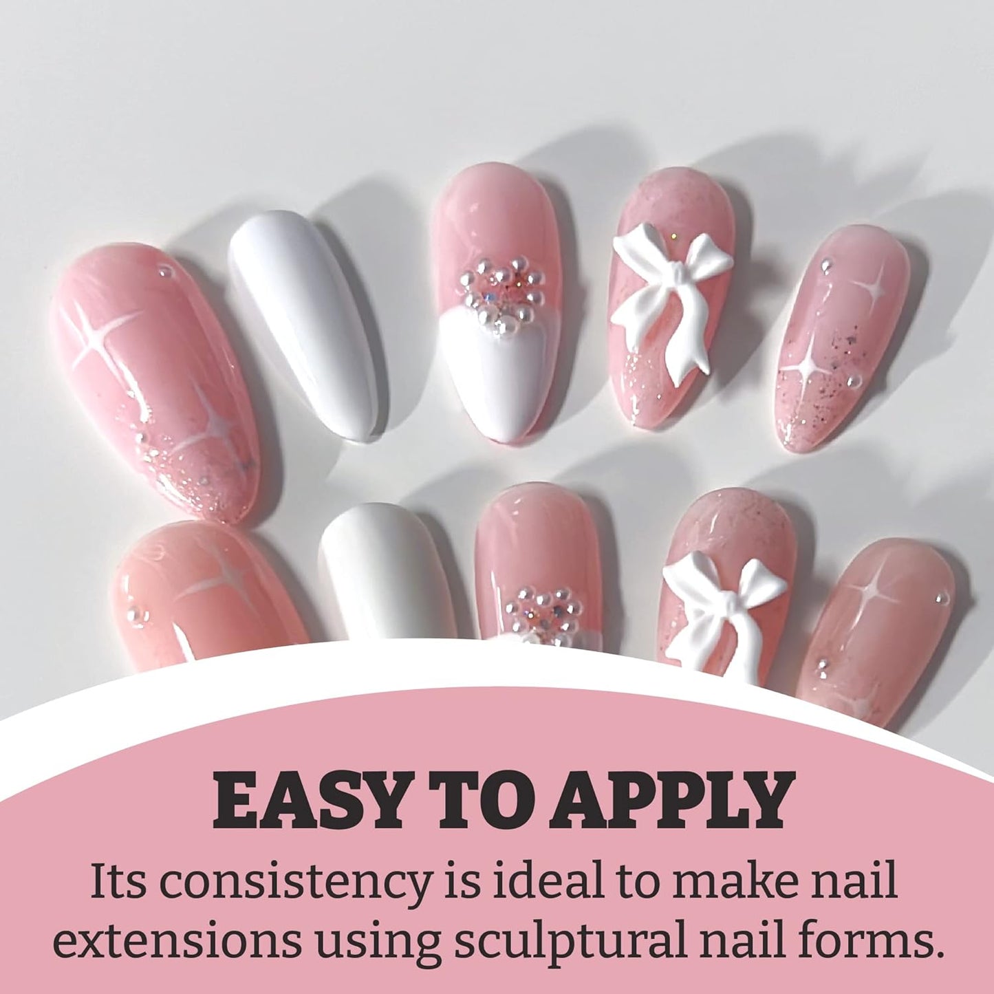 💅✨ Mia Secret® BIO BUILDER GEL Frosted Pink 0.5 oz (15 ml) (BG-73) — Gel Constructor Profesional para Extensiones y Escultura de Uñas ✨💅