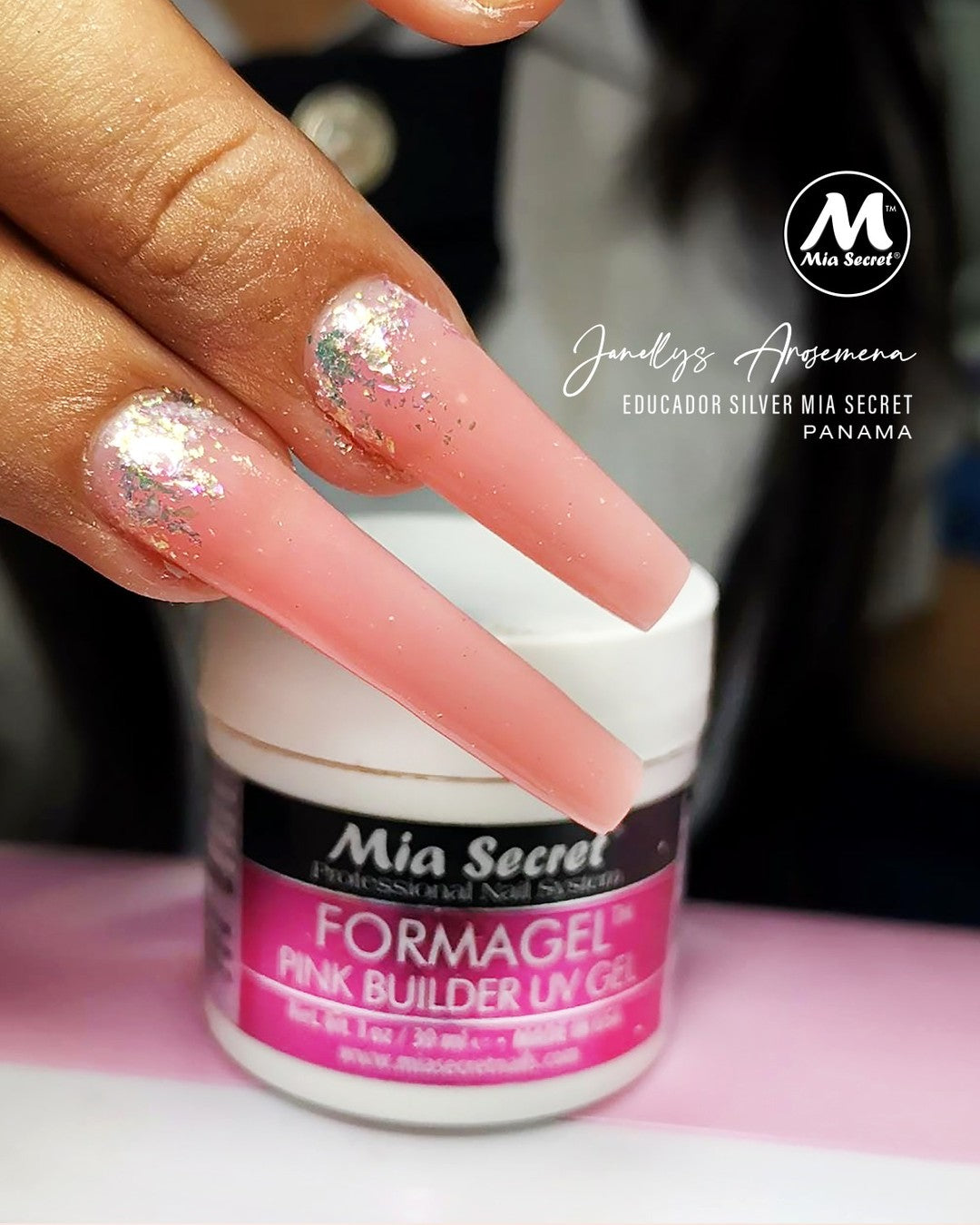 💅✨ Mia Secret® Formagel Pink Builder UV-LED Gel 0.5 oz (15 ml) (BG-P05) — Gel Constructor Profesional Rosado para Extensiones y Escultura de Uñas ✨💅uctor Profesional para Extensiones y Escultura de Uñas ✨💅 (Copy)