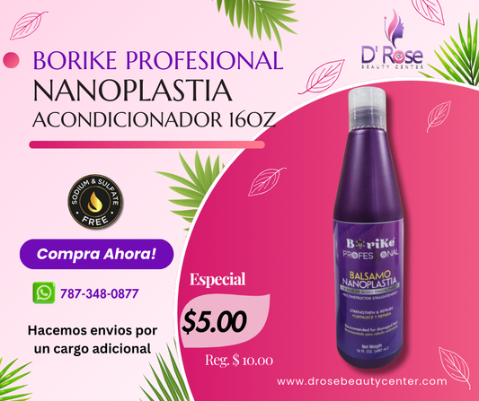 BORIKE PROFESSIONAL NANOPLASTIA ACONDICIONADOR 16OZ BPNA16