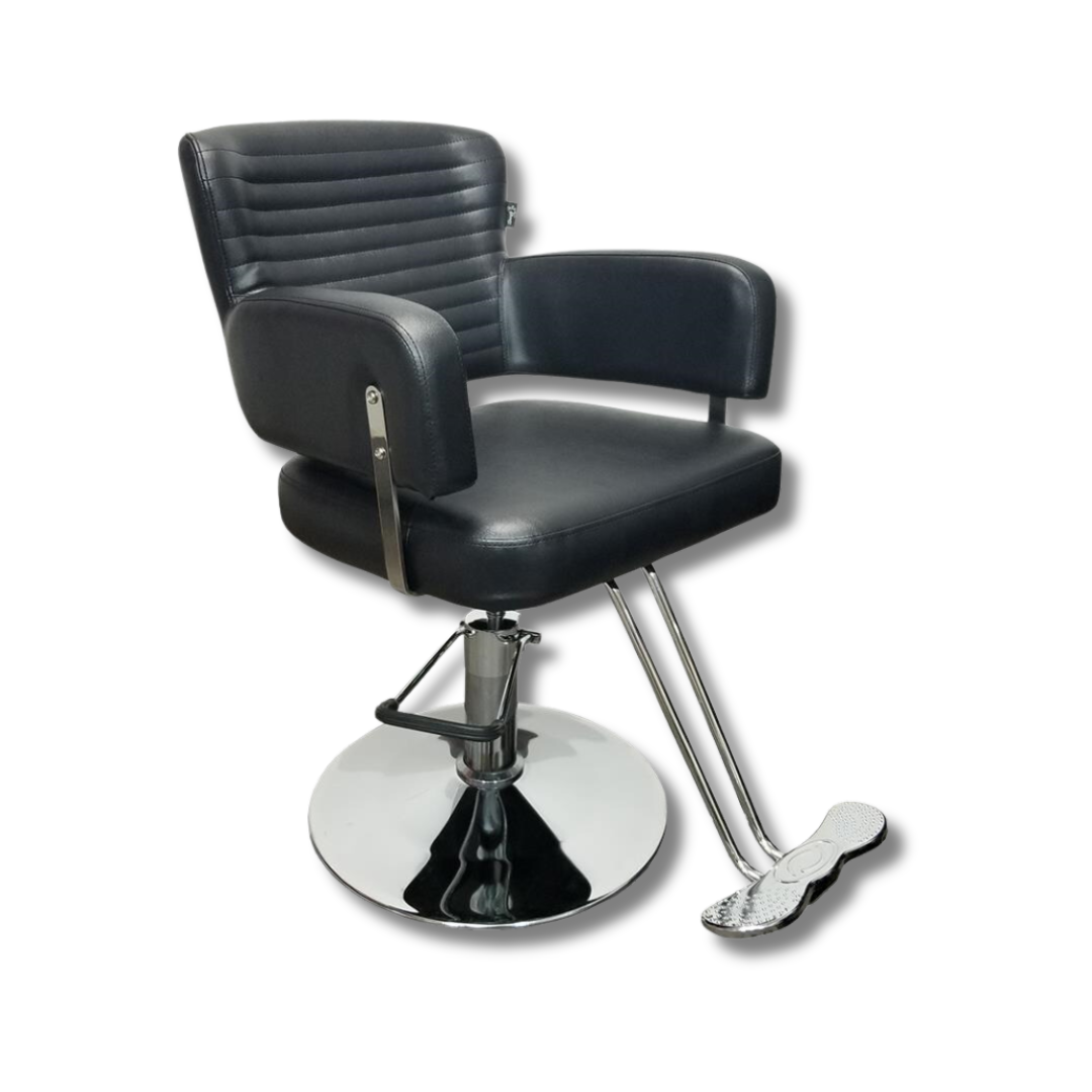 Beauty Style Silla de Estilo o Barberia Ana Color Negro 2506351