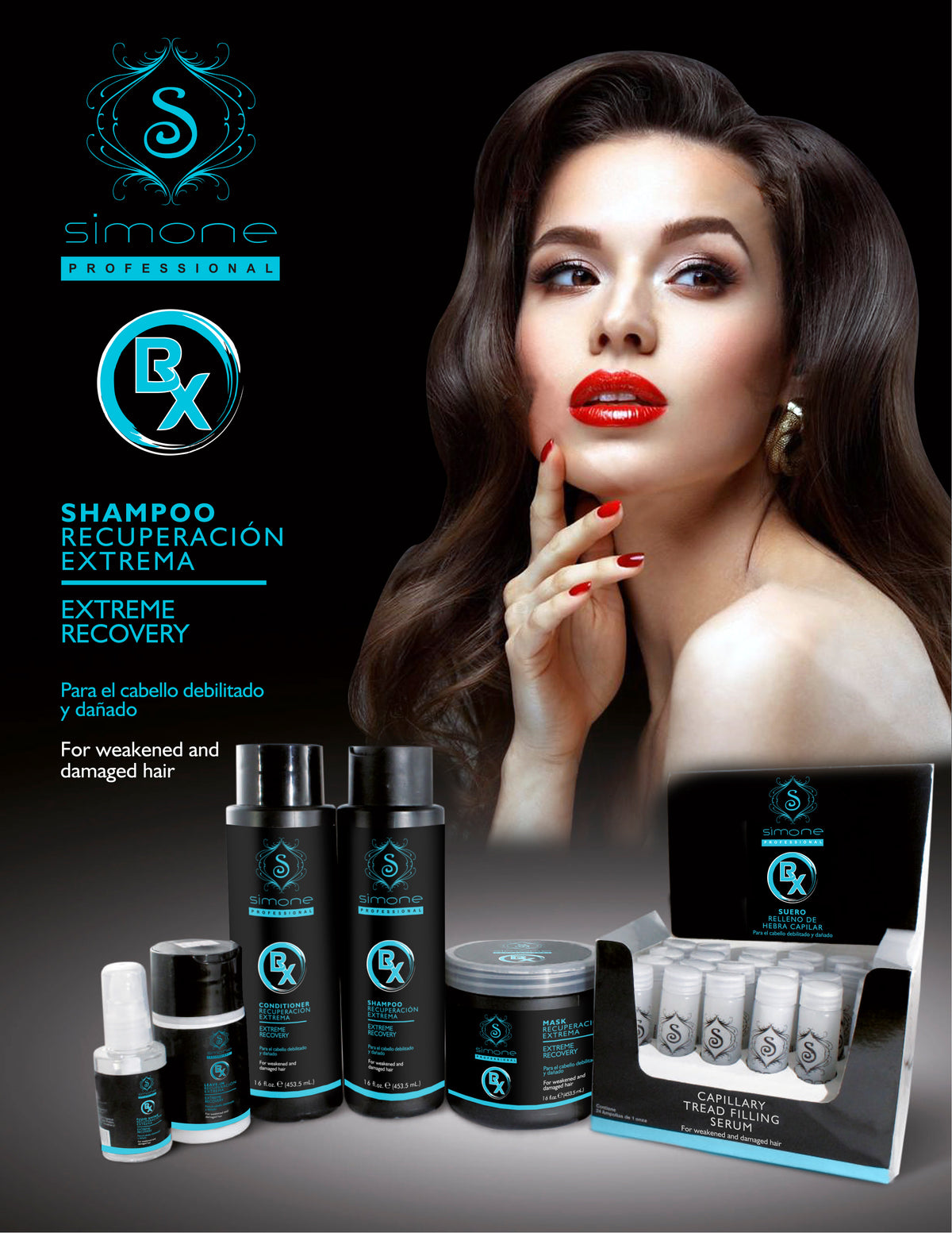 🖤 SIMONE PROFESSIONAL BOTOX – MASCARILLA 16oz – D' Rose Beauty Center