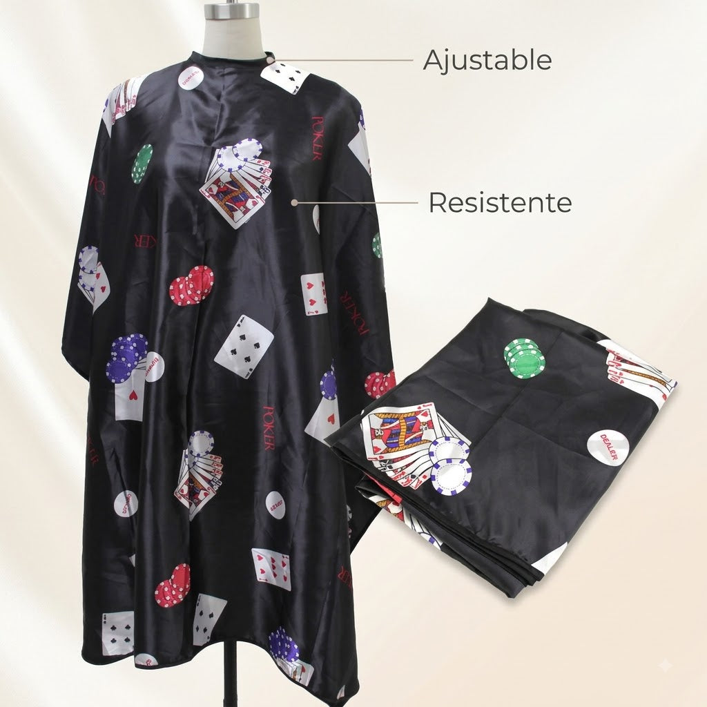 Cite of Paris Capa Profesional de Corte CC015 – Diseño de Póker