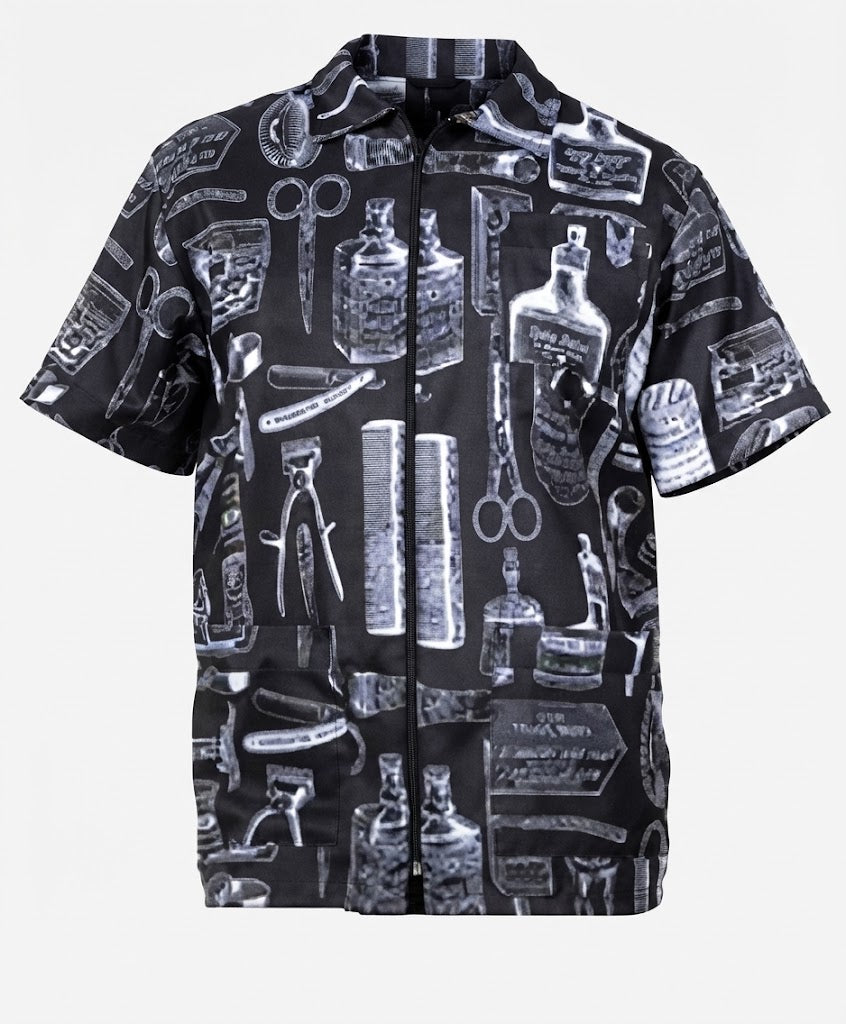 Cite of Paris Jacket de Barbero Estampado Extra Large CC026