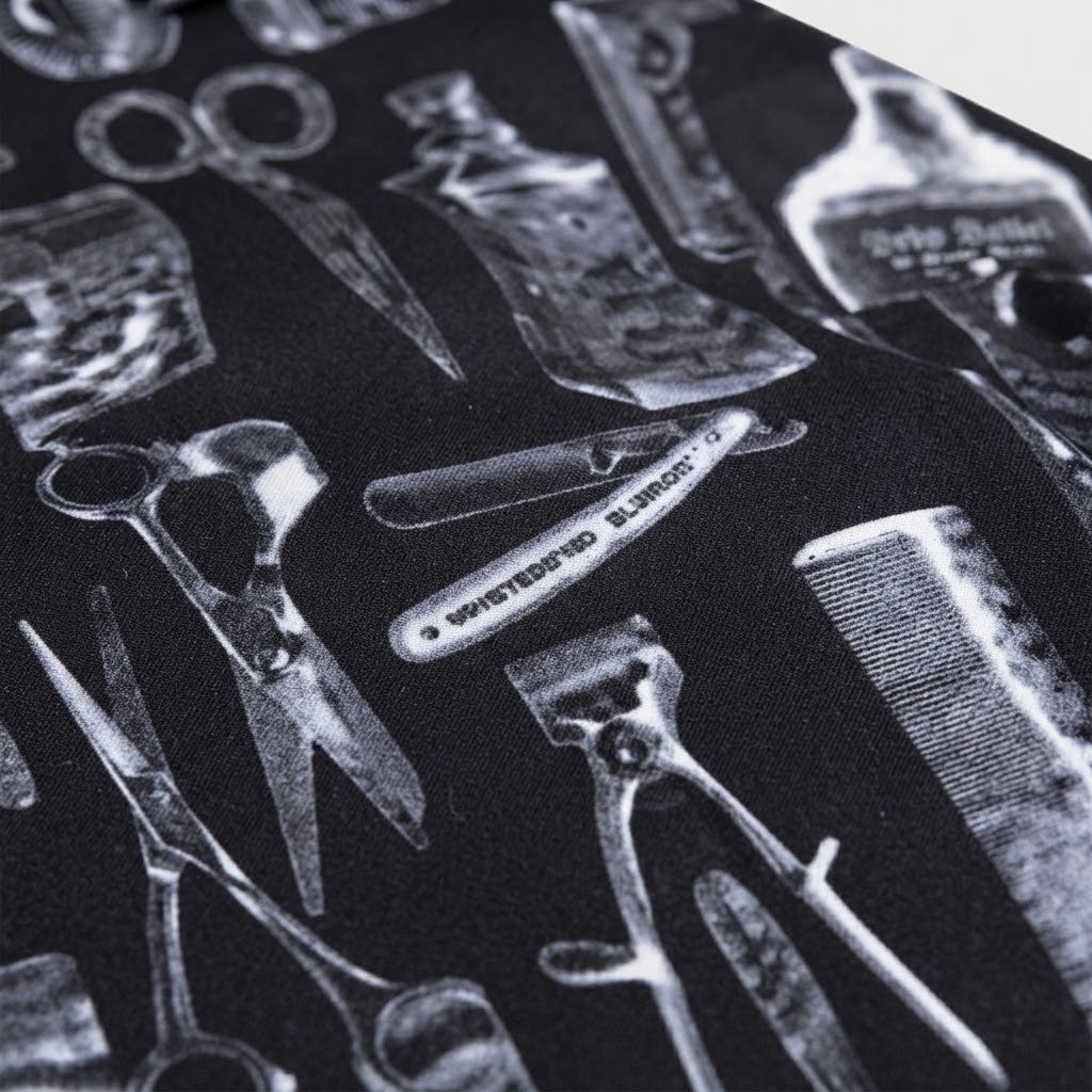 Cite of Paris Jacket de Barbero Estampado Extra Large CC026