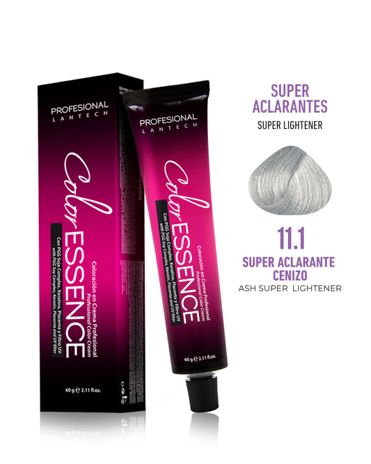 LANOSTERIN PROFESIONAL TINTE COLOR ESSENCE #11.1 SUPER ACLARANTE CENIZO 2.11 OZ CEN1111