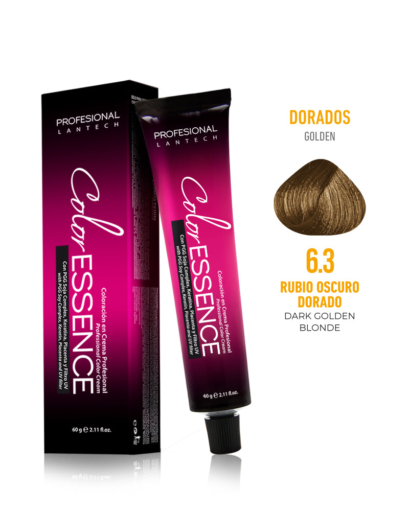 LANOSTERIN PROFESIONAL TINTE COLOR ESSENCE #6.3 RUBIO OSCURO DORADO 2.11 OZ CEN163