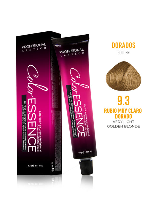LANOSTERIN PROFESIONAL TINTE COLOR ESSENCE #9.3 RUBIO MUY CLARO DORADP 2.11 OZ CEN193