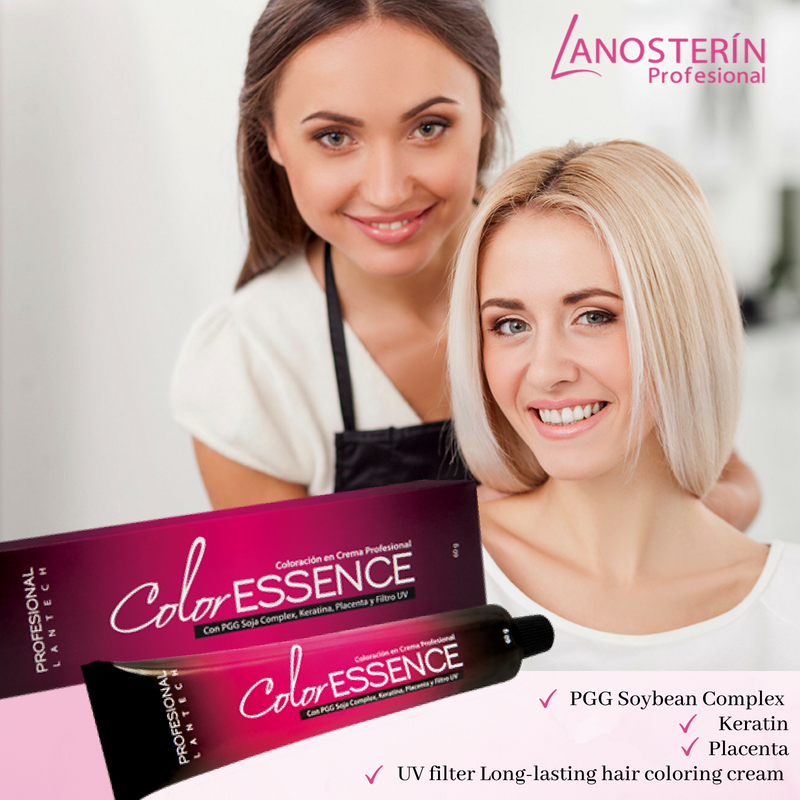 LANOSTERIN PROFESIONAL TINTE COLOR ESSENCE #900 RUBIO MUY CLARO INTENSO 2.11 OZ CEN1900
