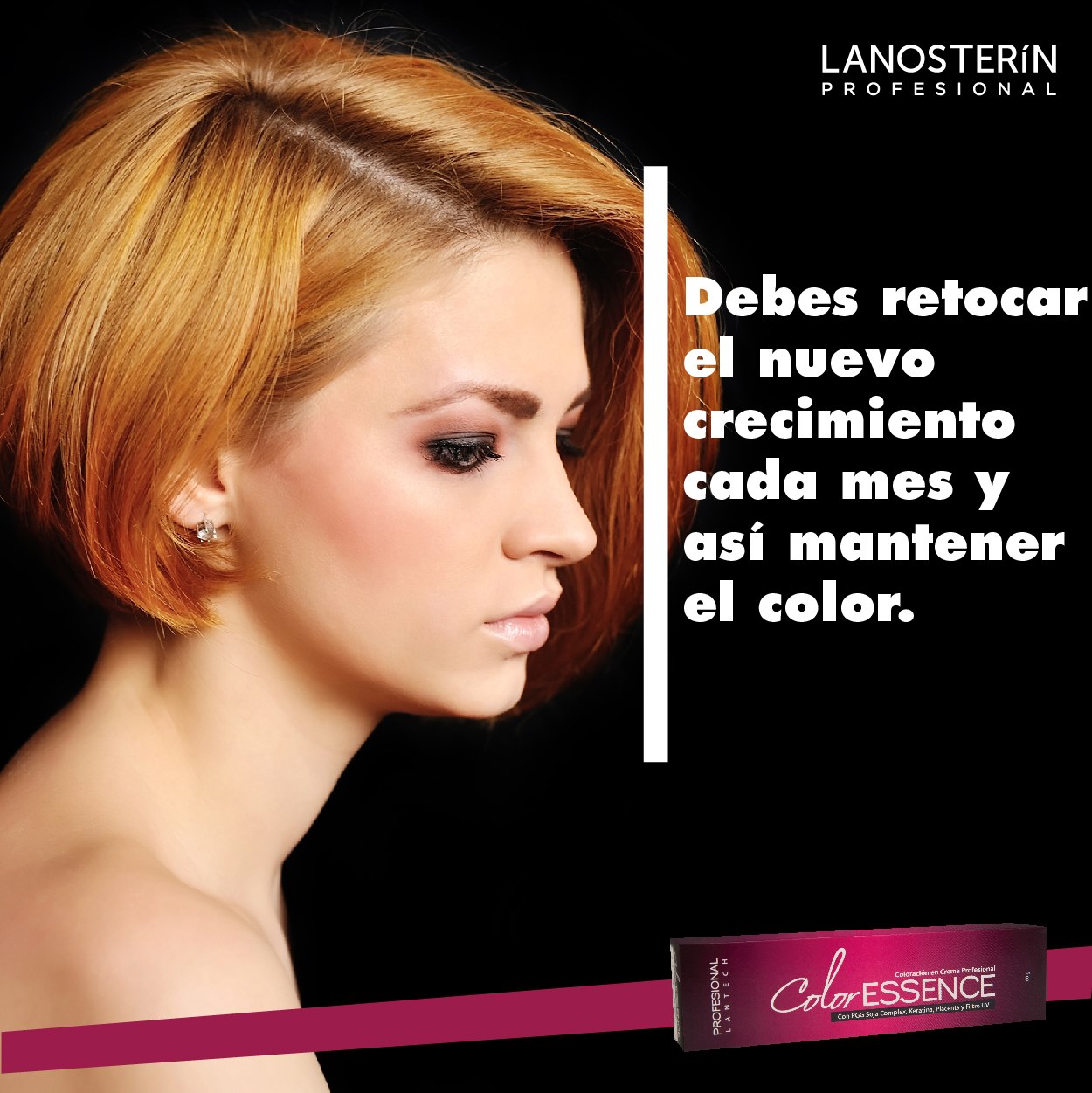 LANOSTERIN PROFESIONAL TINTE COLOR ESSENCE #6.3 RUBIO OSCURO DORADO 2.11 OZ CEN163