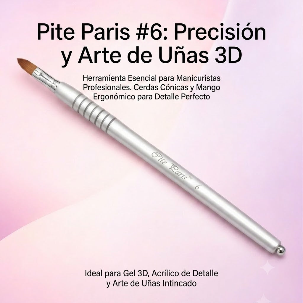 Cité of Paris Pincel de Relieve #6 para Nail Art 3D CP024