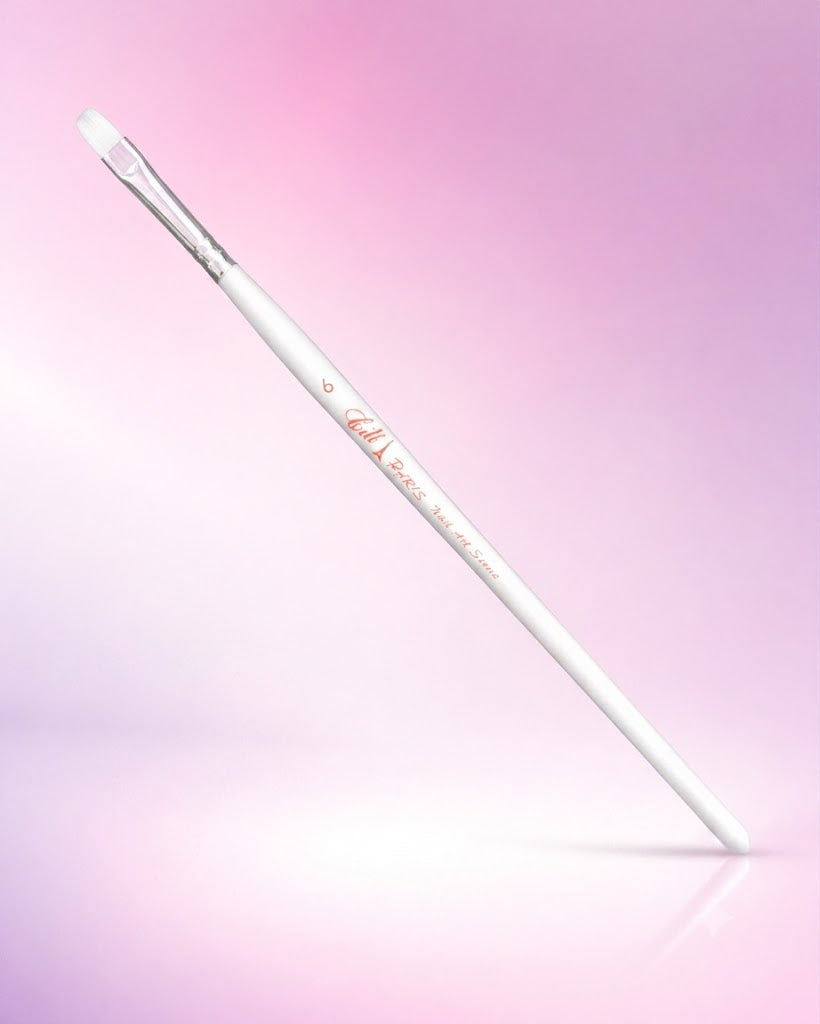 Cité of Paris Pincel Silver White Plano #6 CAP030 para Nail Art