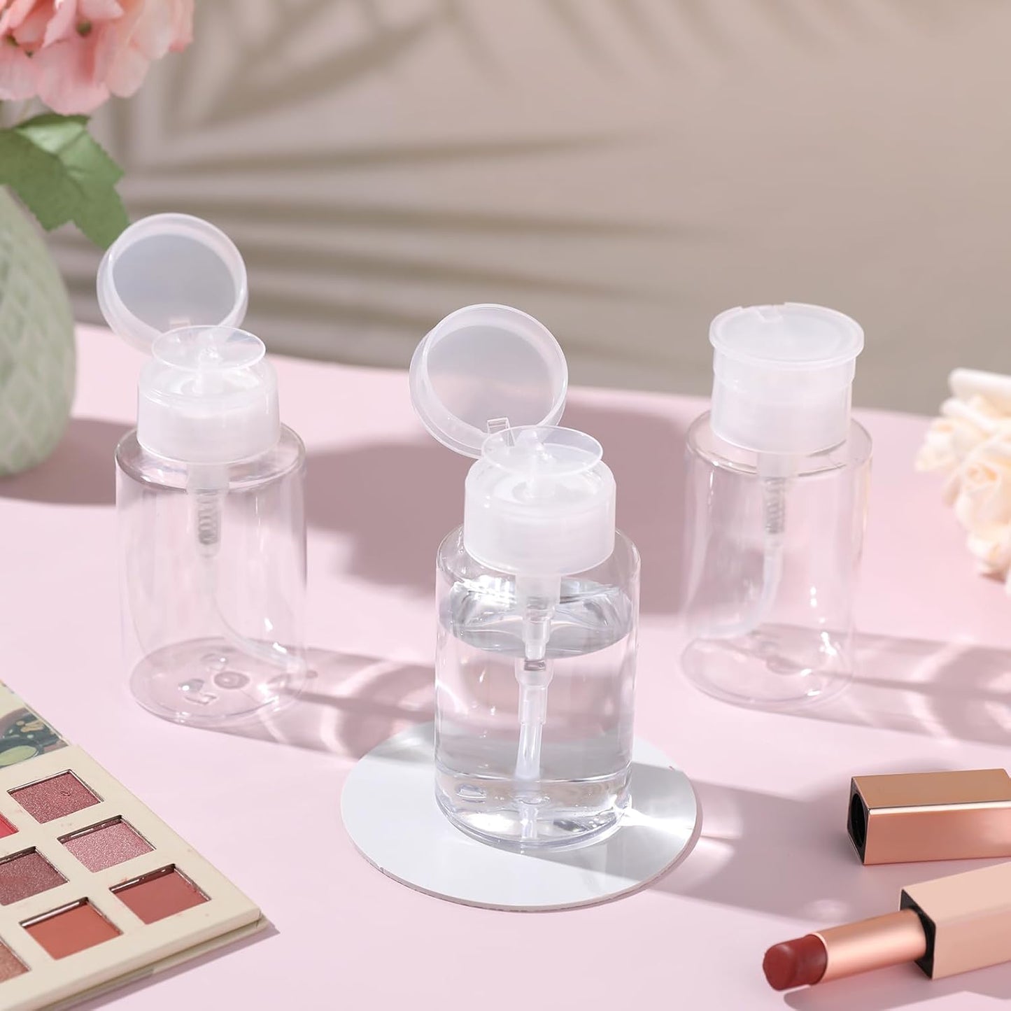Cité Pompa de Acetona con Tapa Plástica CP032 – Dispensador para Líquidos de Uñas y Belleza