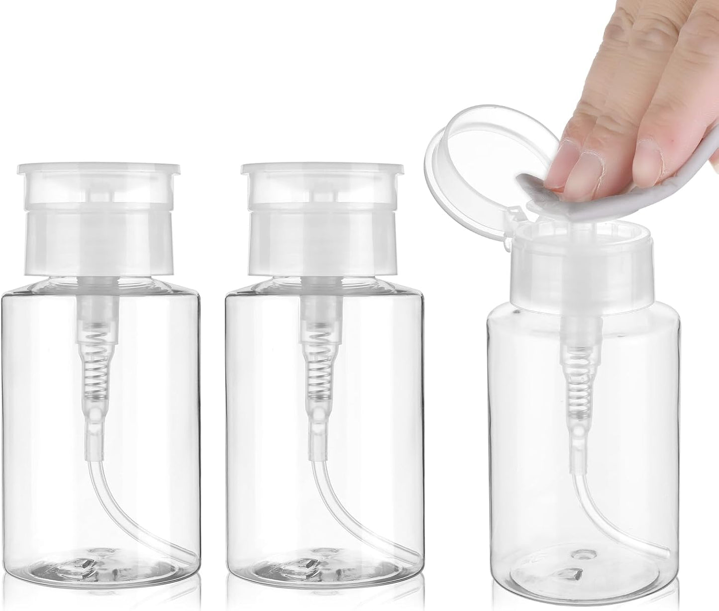 Cité Pompa de Acetona con Tapa Plástica CP032 – Dispensador para Líquidos de Uñas y Belleza