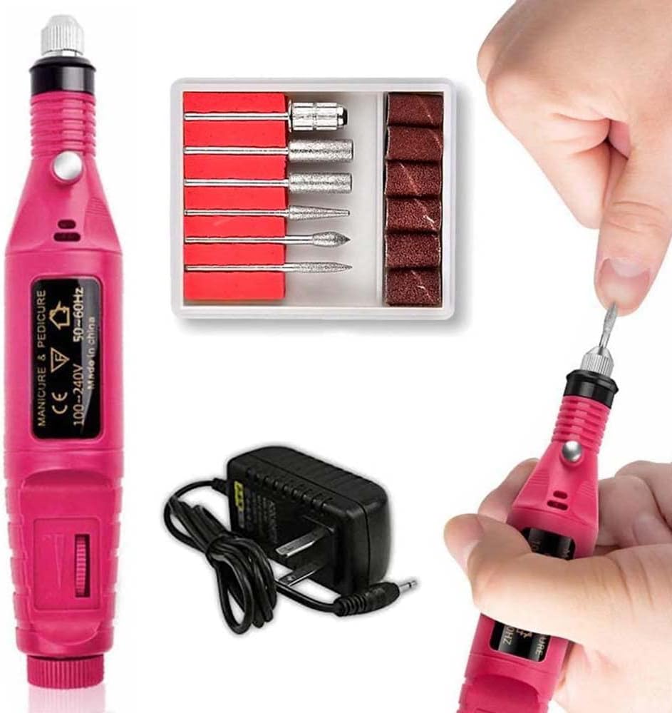 Cité Kit de Puntas y Mandril para Máquina de Uñas 12 Piezas CP042