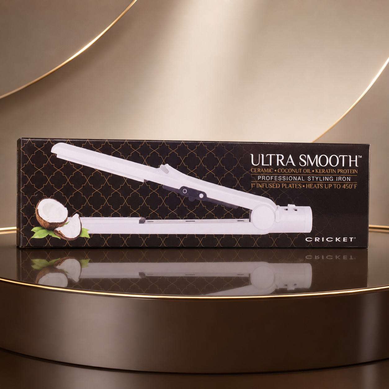Cricket Ultra Smooth Plancha Profesional 1" 450 °F CUSP1