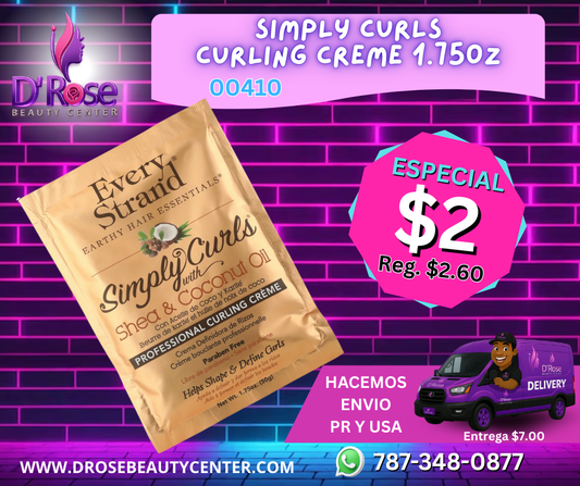 Every Strand Simply Curls – Crema Definidora de Rizos 1.75oz (ESSCCC1)