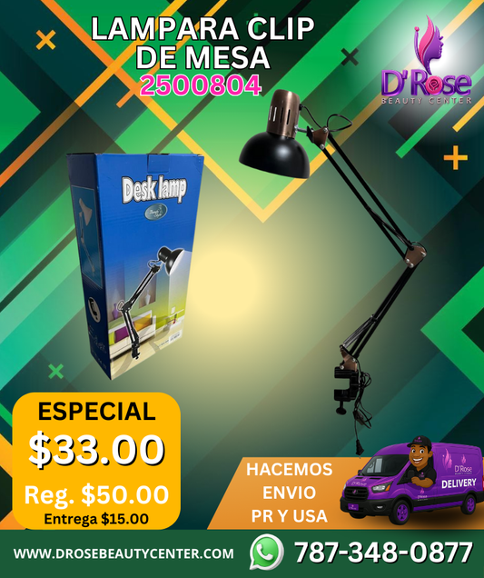 LÁMPARA CLIP DE MESA – BEAUTY STYLE 2500804