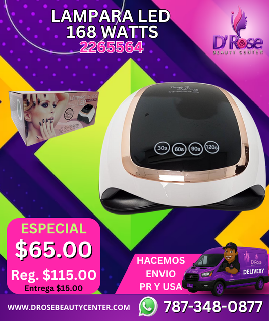 Lámpara LED UV para Uñas 168W – Beauty Style (2265564)