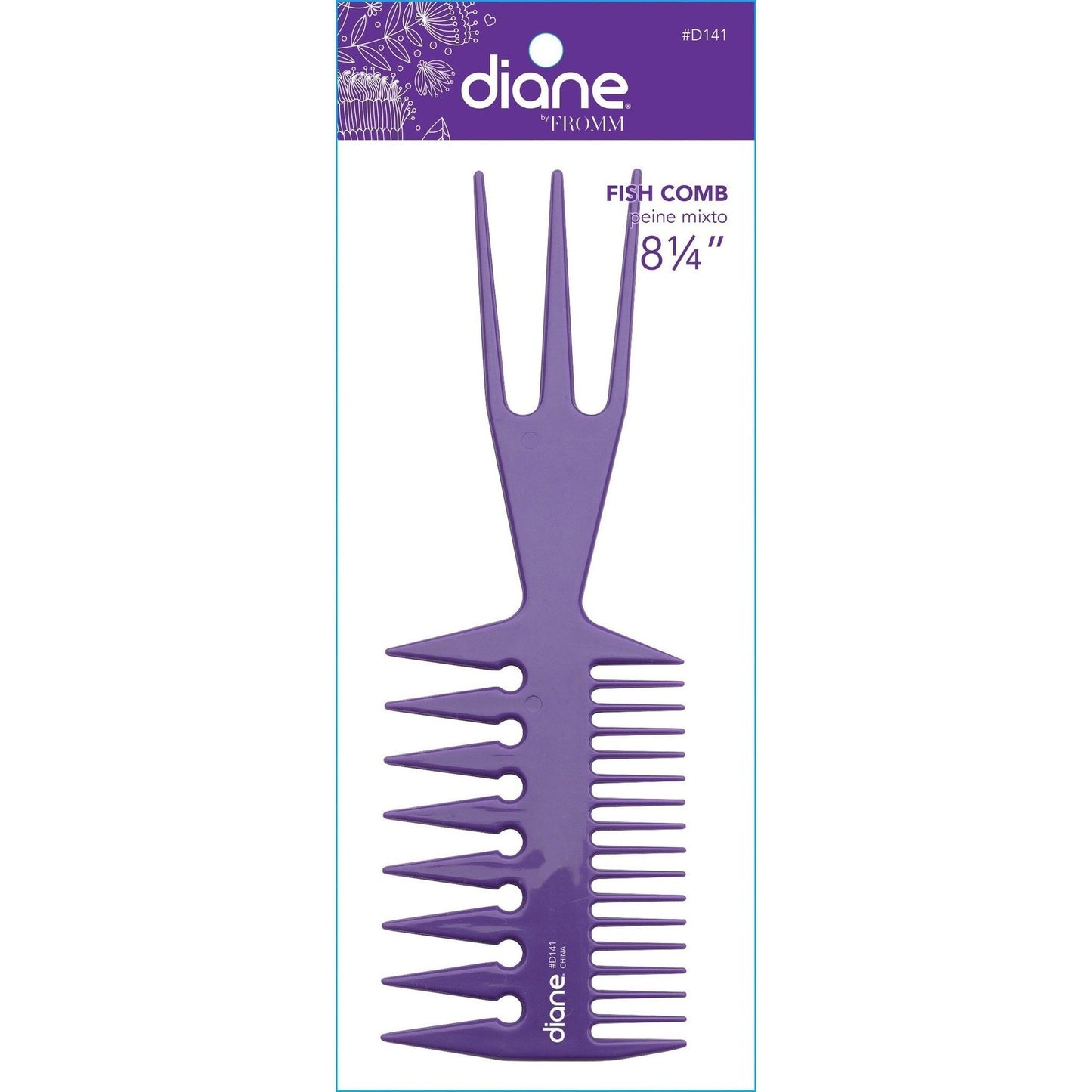 Diane Fish Comb 8 ¼” D141