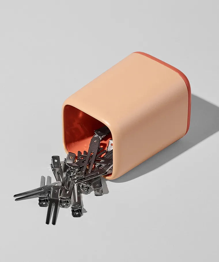 Diane Double Prong Clips 80-Pack 1¾” D17 – Clips Metálicos Profesionales para Sujetar Cabello y Rulos
