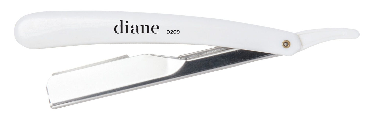 Diane Men Classic Straight Razor D209 Navaja Clásica de Afeitar Blanca