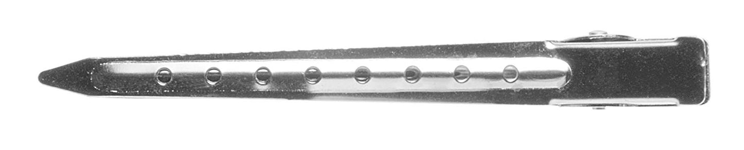 Diane 12-Pack 3½” Duck Bill Clips D210C – Clips Profesionales para Seccionar y Sujetar el Cabello