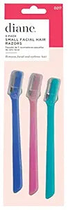Diane 3-Pack Small Facial Hair Razors D217