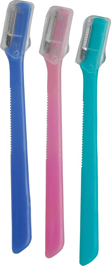 Diane 3-Pack Small Facial Hair Razors D217