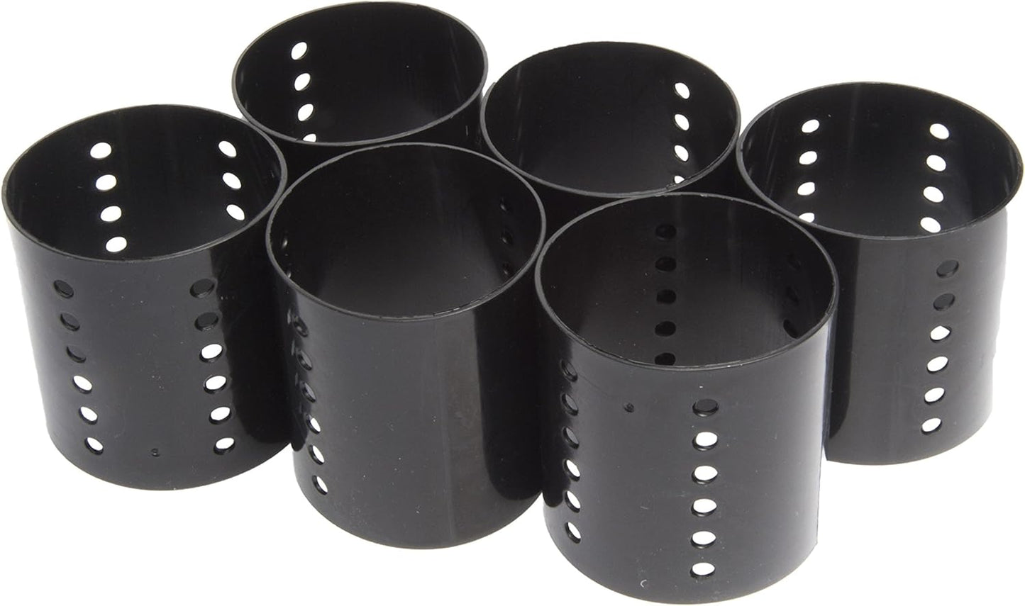 DIANE 6-Pack Magnetic Rollers 2½” D2726 – Rulos Magnéticos para Volumen, Rizos Suaves y Secado Rápido