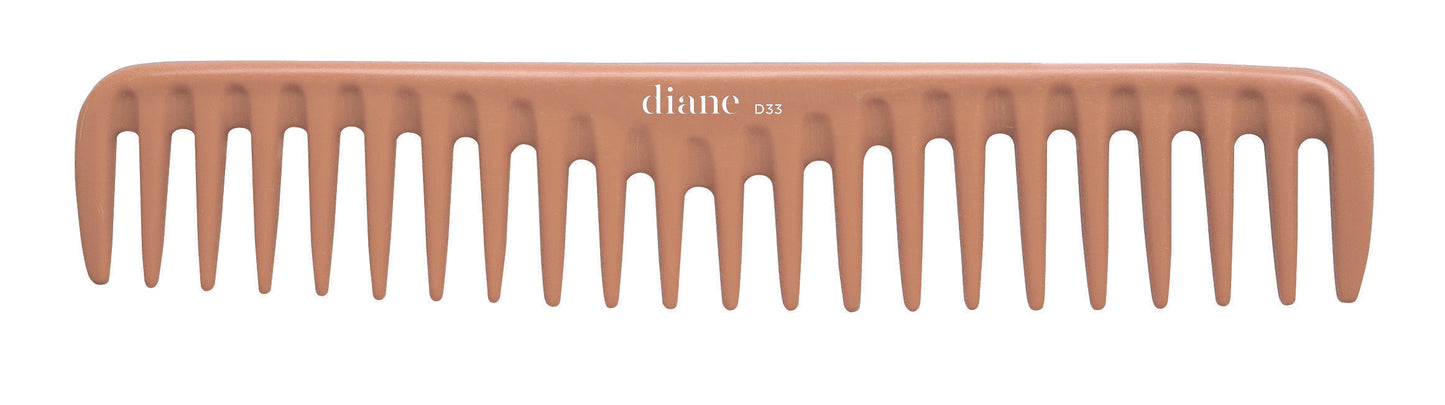 DIANE Wide Tooth Comb 7 ½” D33 – Peine Profesional de Dientes Anchos