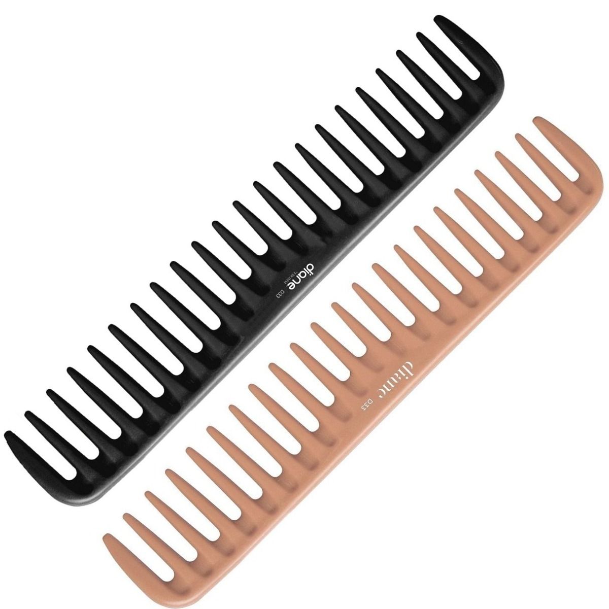 DIANE Wide Tooth Comb 7 ½” D33 – Peine Profesional de Dientes Anchos