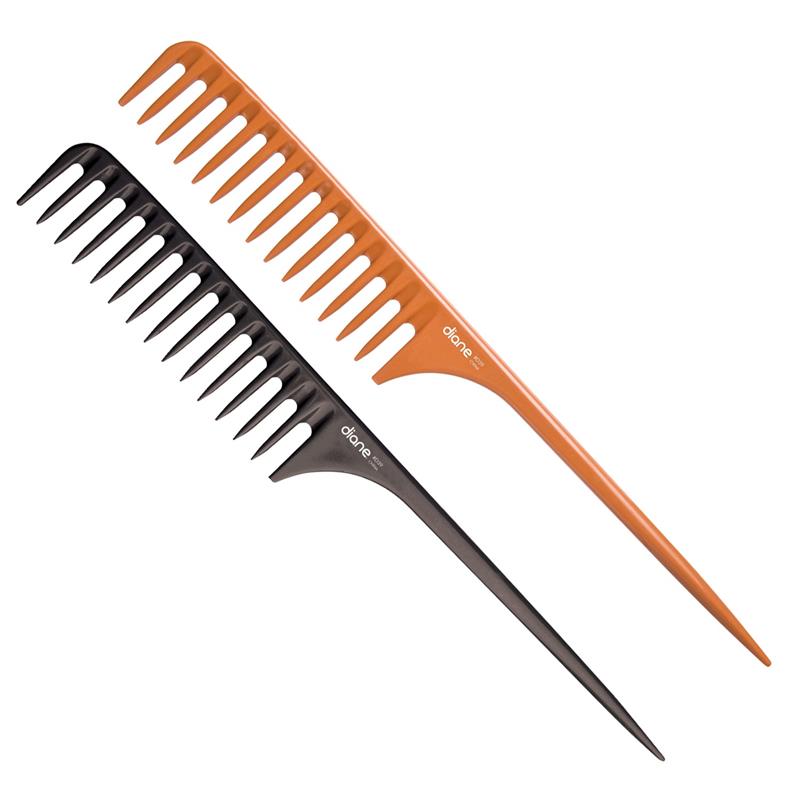 Diane Wide Tooth Rat Tail Comb 11 ½” D39
