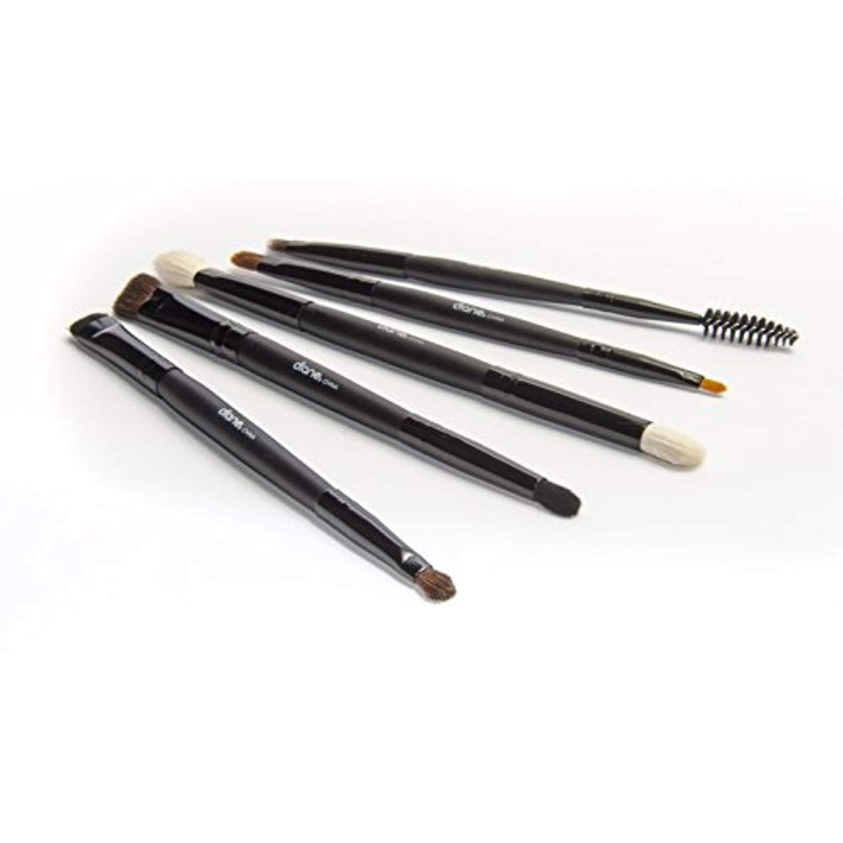 Diane Makeup Brush Set 5-Pack D4390 – Set de 5 Brochas de Maquillaje para Ojos, Rostro y Retoques