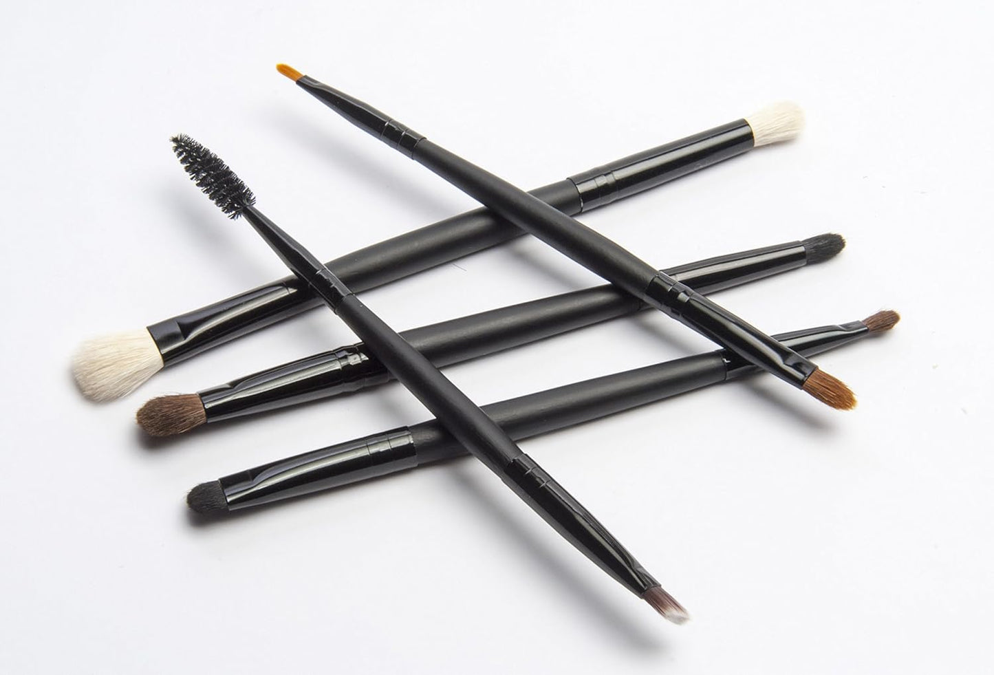 Diane Makeup Brush Set 5-Pack D4390 – Set de 5 Brochas de Maquillaje para Ojos, Rostro y Retoques