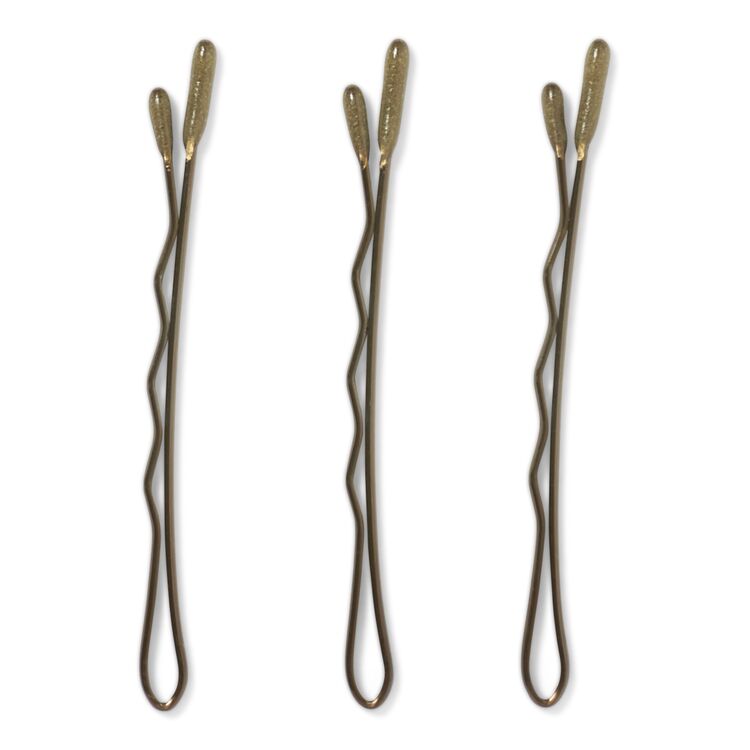 DIANE 2" Bob Pins 60-Pack Bronze D451 – Pasadores para Peinados, Recogidos y Fijación Profesional