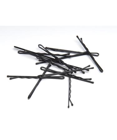 DIANE 2" Bobby Pins Black 300pz D452 – Pasadores Negros Profesionales para Peinados y Fijación