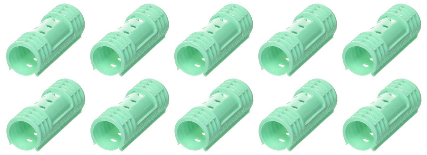 DIANE 10-Pack 7/8” Snap-On Magnetic Rollers D4718 – Rulos Magnéticos Verdes