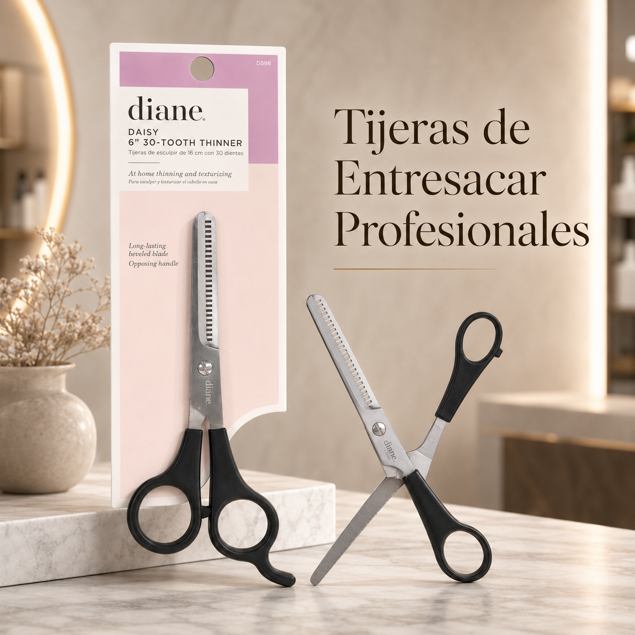Diane Daisy 6” 30-Tooth Thinner Shear D598